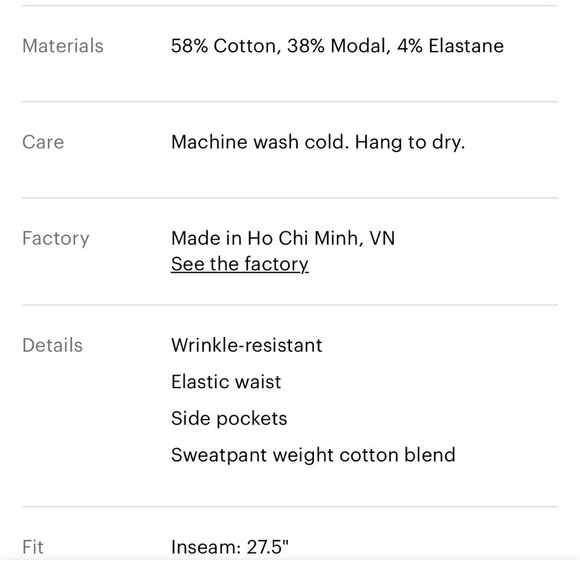 Everlane The Dream Pant in Black Size M - Picture 16 of 16